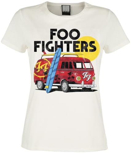Foo Fighters Amplified Collection - Van Frauen T-Shirt altweiß XL von Foo Fighters