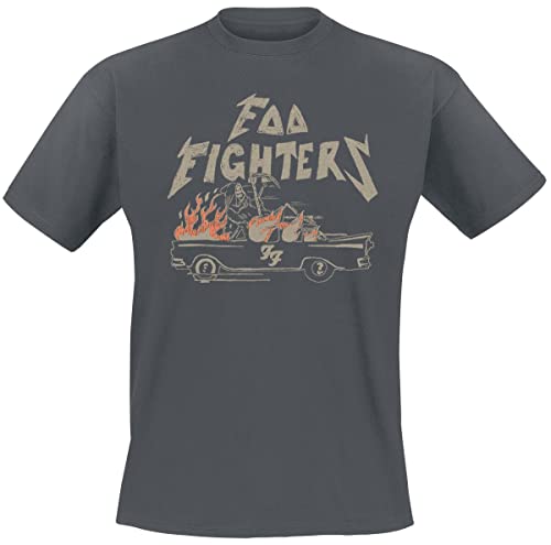 Foo Fighters Joyride Männer T-Shirt Charcoal S 100% Baumwolle Band-Merch, Bands, Nachhaltigkeit von Foo Fighters