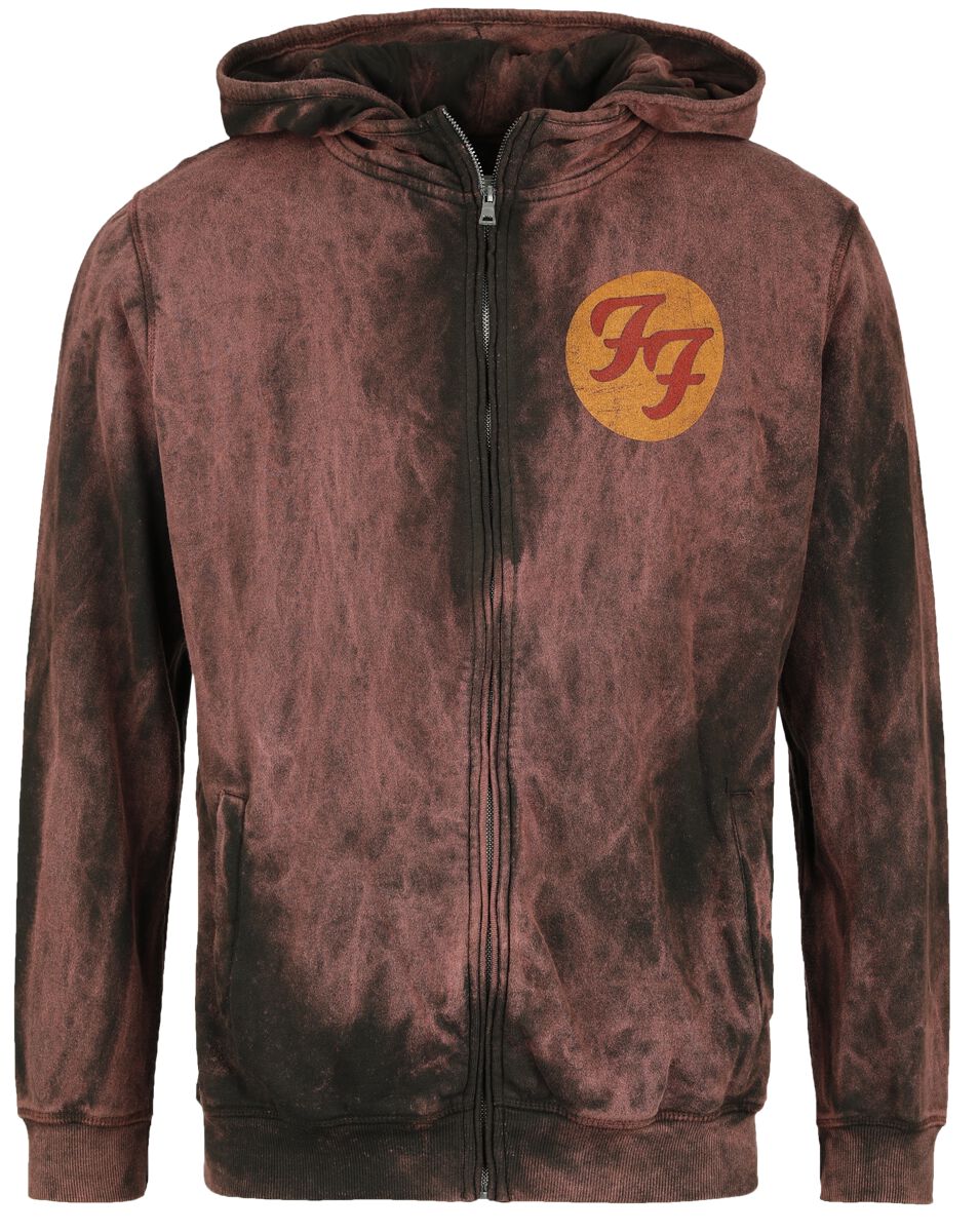 Foo Fighters Kapuzenjacke - Big Red Delicious - S bis XXL - für Männer - Größe L - rot  - EMP exklusives Merchandise! von Foo Fighters