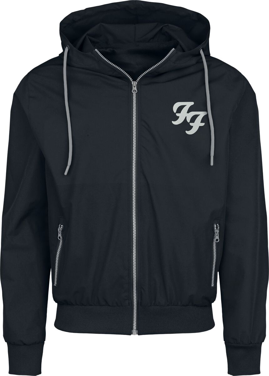 Foo Fighters Logo Windbreaker schwarz in 3XL von Foo Fighters