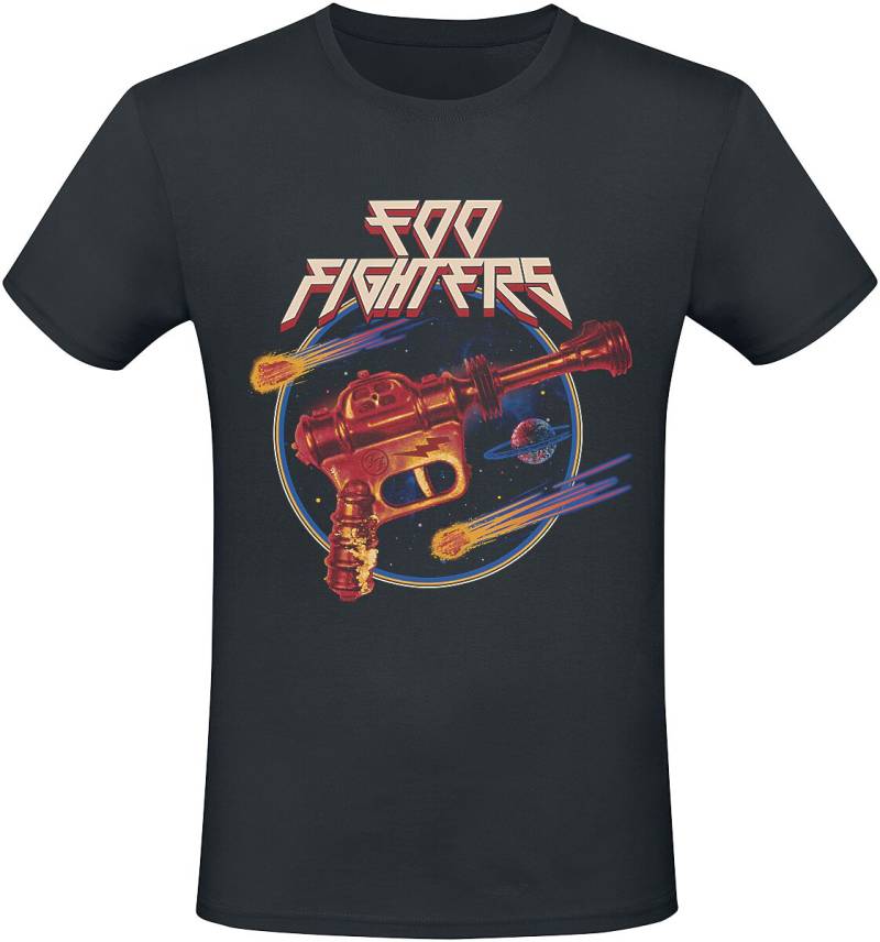 Foo Fighters Ray Gun T-Shirt schwarz in 3XL von Foo Fighters