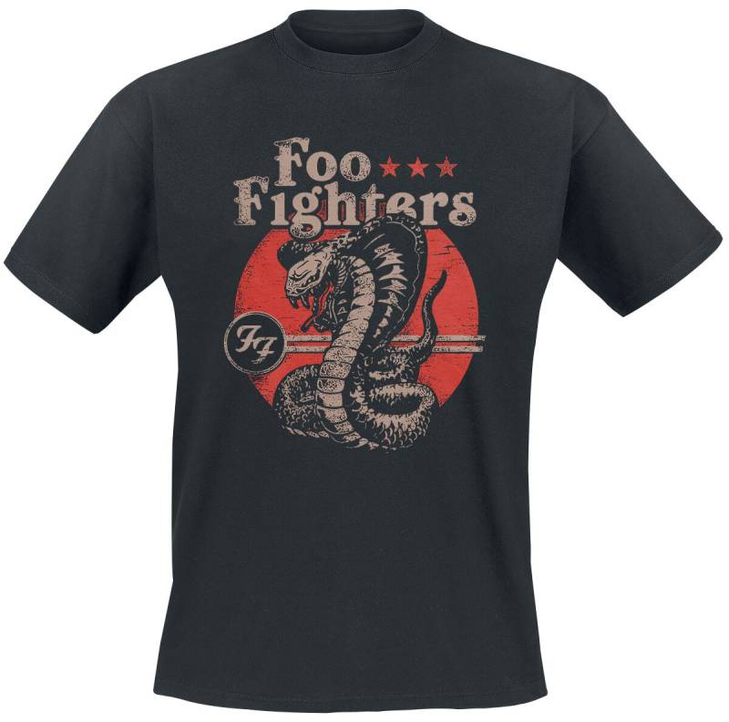 Foo Fighters Snake T-Shirt schwarz in XXL von Foo Fighters