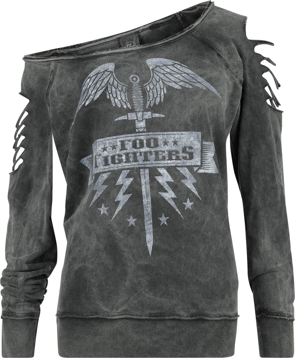 Foo Fighters Sweatshirt - Sword - S bis XXL - für Damen - Größe L - schwarz  - EMP exklusives Merchandise! von Foo Fighters