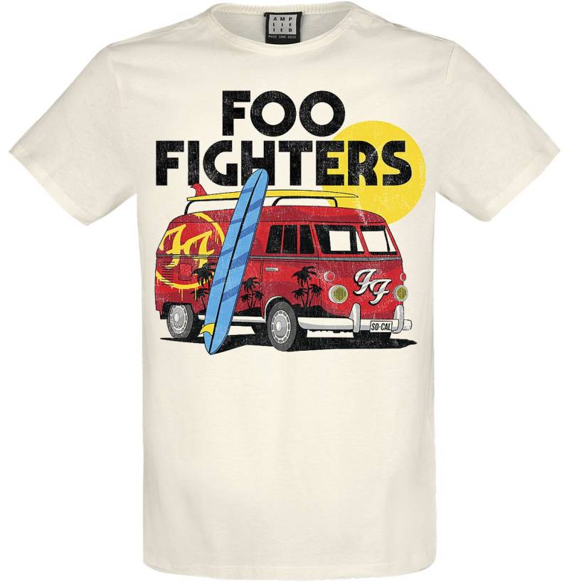 Foo Fighters T-Shirt - Amplified Collection - Camper Van - XS bis 3XL - für Männer - Größe 3XL - altweiß  - Lizenziertes Merchandise! von Foo Fighters