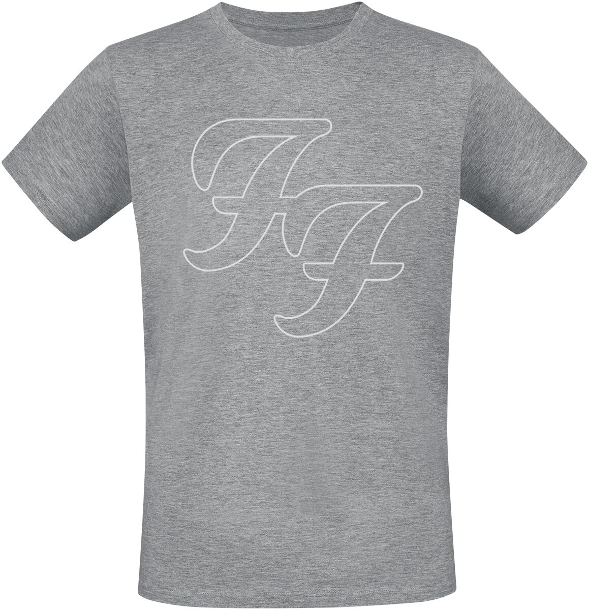 Foo Fighters T-Shirt - But Here We Are - S bis 3XL - für Männer - Größe S - grau meliert  - Lizenziertes Merchandise! von Foo Fighters