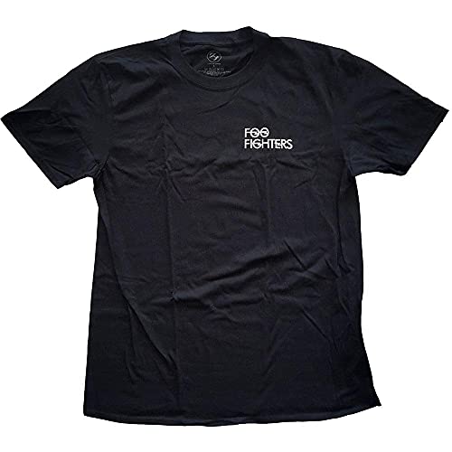 Foo Fighters T Shirt Flash Back Print Band Logo Nue offiziell Herren Schwarz L von Foo Fighters