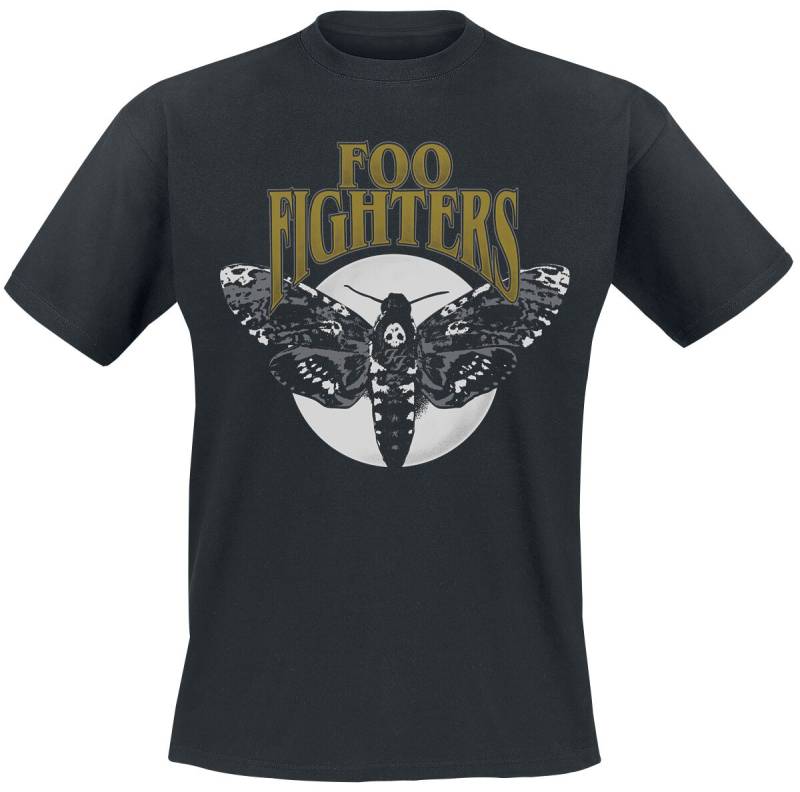 Foo Fighters T-Shirt - Hawk Moth - S bis XXL - für Männer - Größe L - schwarz  - Lizenziertes Merchandise! von Foo Fighters