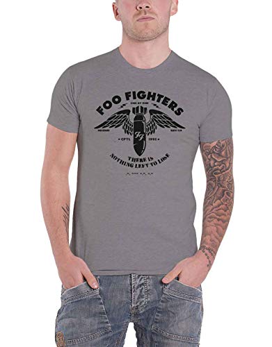 Foo Fighters T Shirt Nothing Left to Lose Stencil Band Logo offiziell Herren L von Foo Fighters