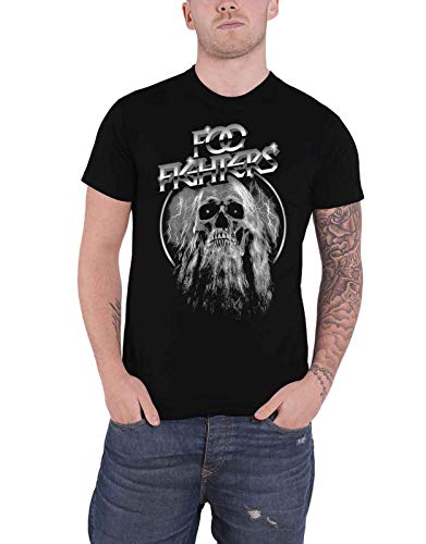 Foo Fighters T Shirt Old Band Photo Band Logo Nue offiziell Herren Schwarz XXL von Foo Fighters