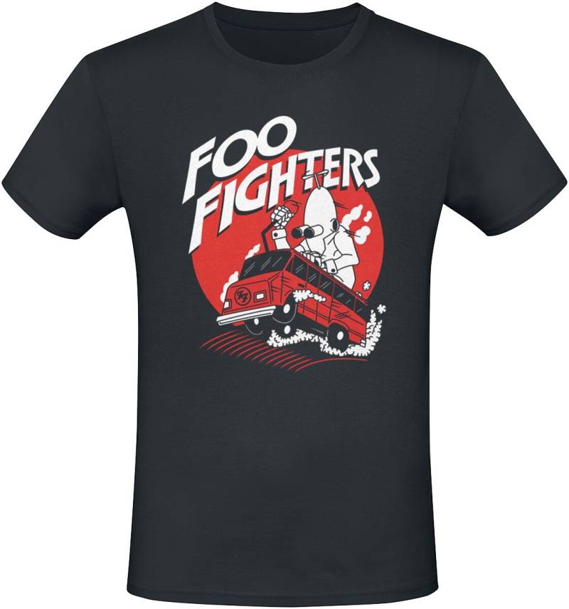 Foo Fighters T-Shirt - XXL - für Männer - Größe XXL - schwarz  - Lizenziertes Merchandise! von Foo Fighters