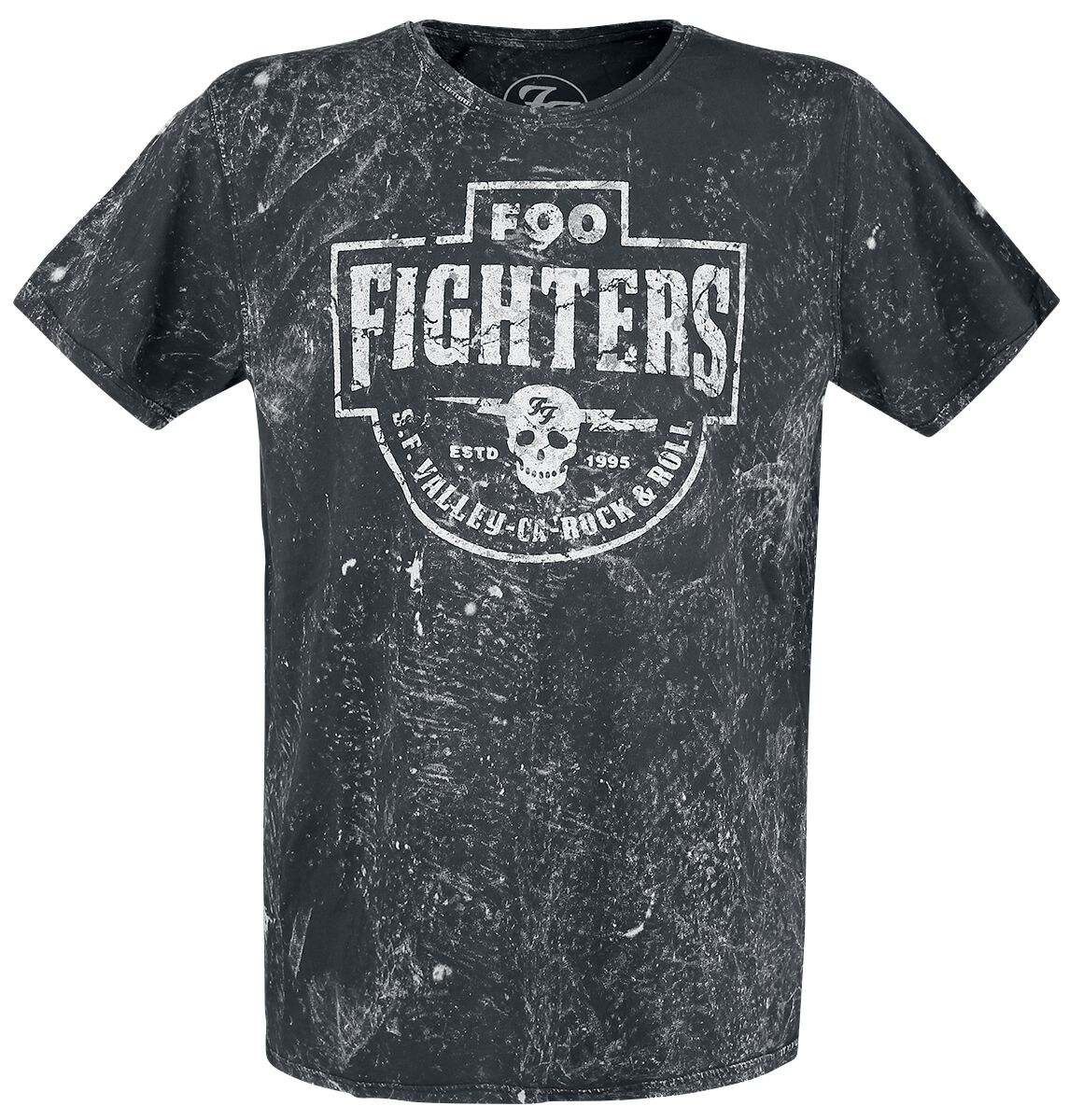 Foo Fighters Valley Rock&Roll T-Shirt dunkelgrau in L von Foo Fighters