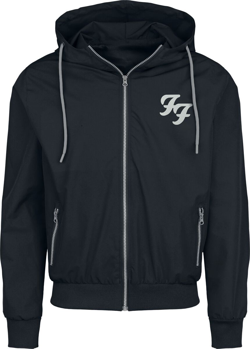 Foo Fighters Windbreaker - Logo - S bis 5XL - für Männer - Größe 3XL - schwarz  - EMP exklusives Merchandise! von Foo Fighters