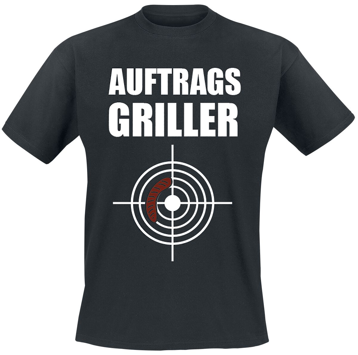 Food Auftragsgriller T-Shirt schwarz in 3XL von Food