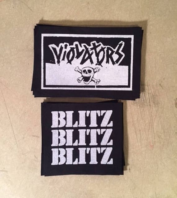 Blitz Oder Die Übertreter Punk-Leinwand-Patch Blitz Oder Die Übertreter Punk-Leinwand-Patch von FoolishFetish