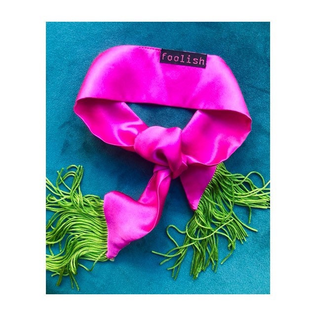 Rosa Kleiner Chocker von FoolishParis