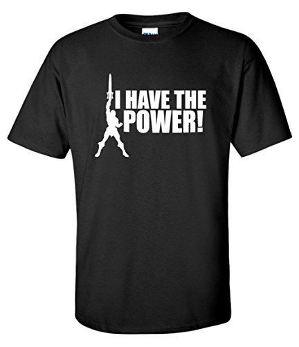 He-Man I Have The Power 80s Cartoon Movie Black T-Shirt, Schwarz, XX-Large He-Man I Have The Power 80s Cartoon Movie Black T-Shirt, Schwarz, XX-Large von Fools Gold T-shirts
