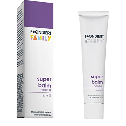 FOONDIERT ® - Super Balm Hautbalsam Naturkosmetik - Parfümfrei - Reich an hochwertigen natürlichen Ölen - Pflegt Haut Haare Nägel - Auch für hochempfindliche Baby und Kinderhaut geeignet. von Foondiert