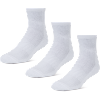 Foot Locker 3 Pack Active Dry Quarter Unisex Socken - Weiß - Größe 27-34 von Foot Locker