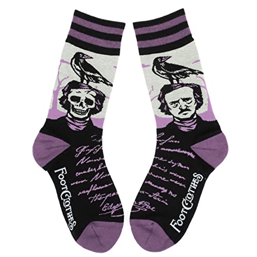 FootClothes Goth Crew Socken Unisex OSFM, The Raven Poe, 37.5-47 EU FootClothes Goth Crew Socken Unisex OSFM, The Raven Poe, 37.5-47 EU von FootClothes
