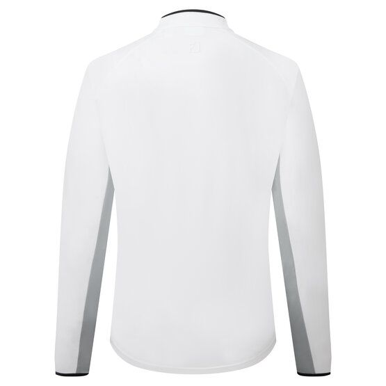 FootJoy 1/4 Zip LS Sun Pro Shirt Stretch Midlayer weiß von FootJoy