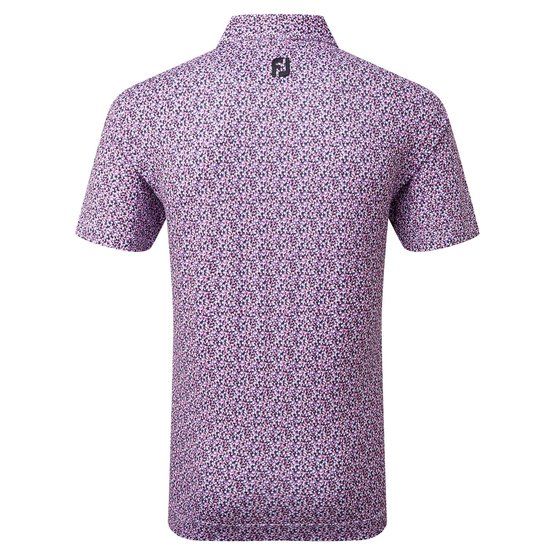 FootJoy Confetti Print Halbarm Polo lila von FootJoy