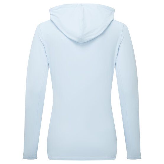 FootJoy Full-Zip Hoodie Jacke Sweatshirt hellblau von FootJoy