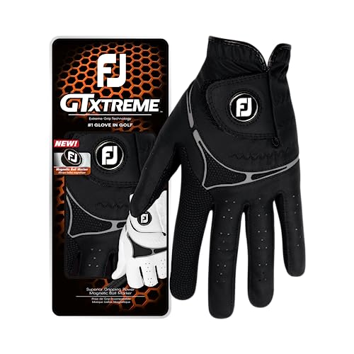 FootJoy Herren Gt Xtreme Golfhandschuhe, Schwarz von FootJoy