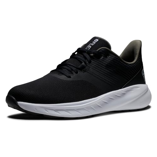 FootJoy Herren Flex Golfschuh, Black/Black/Red, 42 EU FootJoy Herren Flex Golfschuh, Black/Black/Red, 42 EU von FootJoy