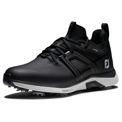 FootJoy Herren Hyperflex Carbon Golfschuh, Schwarz, Weiß, Grau, 44.5 EU von FootJoy