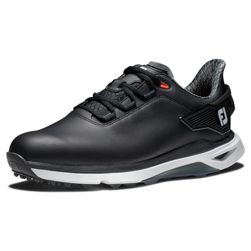 FootJoy Herren Pro|SLX Golfschuh, Schwarz, Weiß, Grau, 43 EU Weit von FootJoy