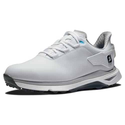 FootJoy Herren Pro|SLX Golfschuh, Weiß, Weiß, Grau, 41 EU Weit von FootJoy