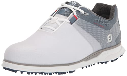 FootJoy Herren Pro|sl Sport Golfschuh, Weiß Blau Nebel Navy, 40.5 EU von FootJoy