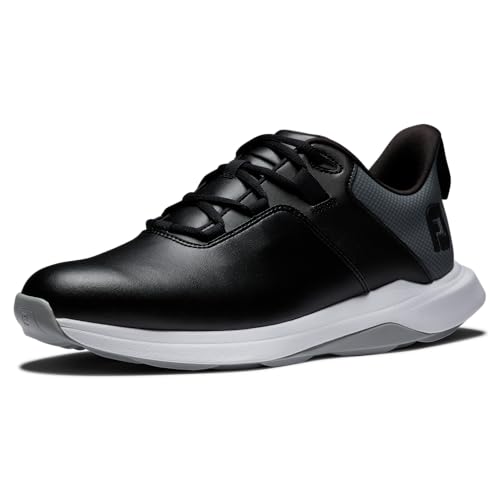 FootJoy Herren Prolite Golfschuh, schwarz grau, 39.5 EU von FootJoy