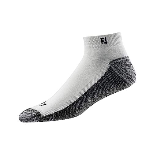 FootJoy Herren Sport ProDry Sportsocken, weiß, Einheitsgröße von FootJoy