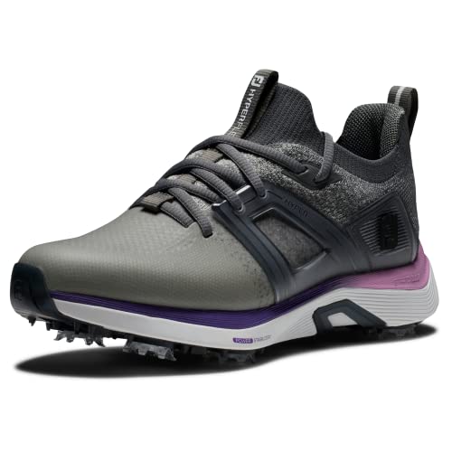 FootJoy Hyperflex Golfschuh für Damen, Grau / Violett / Pink, 37.5 EU von FootJoy