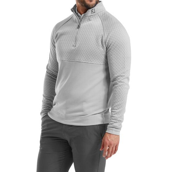 FootJoy Jaquard Thermal Chill-Out Stretch Midlayer hellgrau FootJoy Jaquard Thermal Chill-Out Stretch Midlayer hellgrau von FootJoy