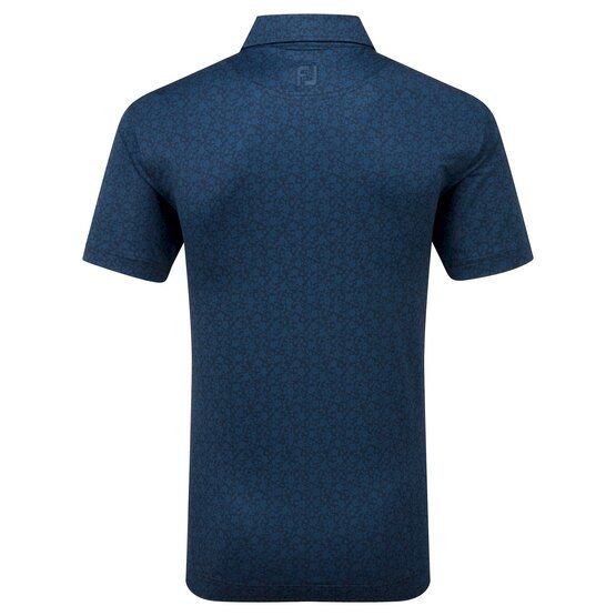 FootJoy Painted Floral Halbarm Polo navy von FootJoy