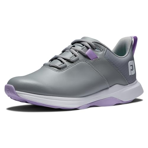 FootJoy Prolite Damen Golfschuh, Grau Flieder, 39 EU Weit von FootJoy