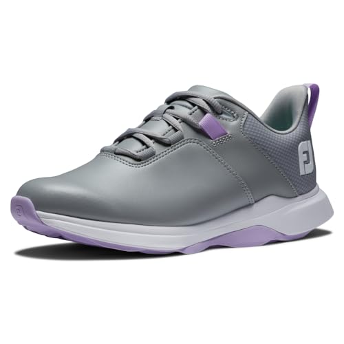 FootJoy Prolite Damen Golfschuh, Grau Flieder, 40 EU Weit von FootJoy