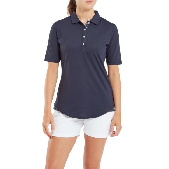 FootJoy SOLID Halbarm Polo navy von FootJoy
