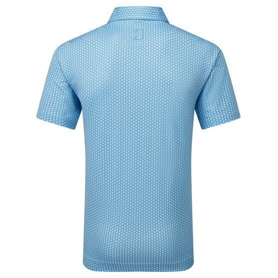 FootJoy Scallop Shell Halbarm Polo hellblau von FootJoy