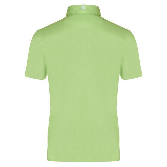 FootJoy Stretch Pique Solid Halbarm Polo lime von FootJoy