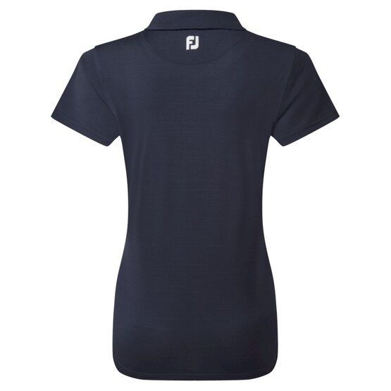 FootJoy Stretch Pique Solid Halbarm Polo navy von FootJoy