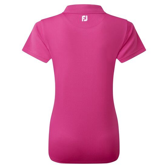 FootJoy Stretch Pique Solid Halbarm Polo pink von FootJoy