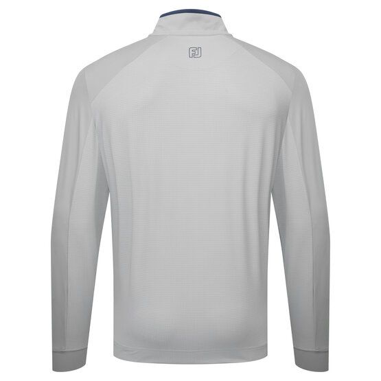 FootJoy TempoSeries Mixed Texture Chill-Out Stretch Midlayer grau von FootJoy