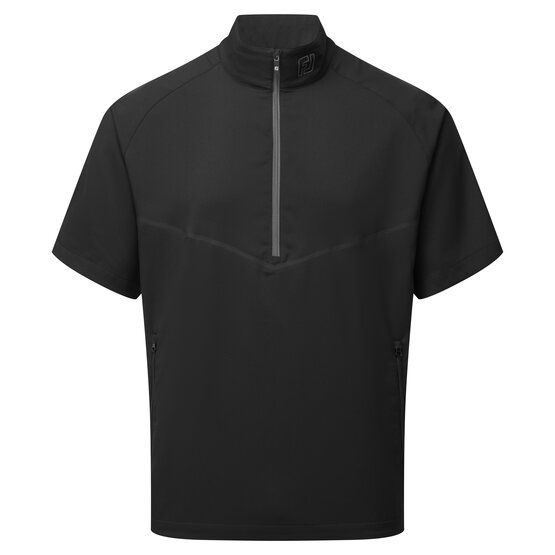 FootJoy Zephyr Halbarm Windshirt schwarz von FootJoy