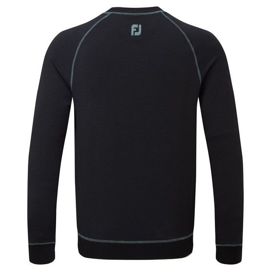 FootJoy drirelease French Terry Crew Neck Sweater Sweatshirt navy von FootJoy