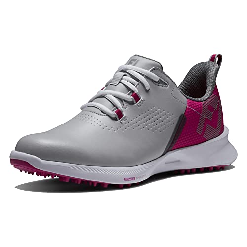 FootJoy Damen Fj Fuel Golfschuh, Grey Berry Dunkelgrau, 40.5 EU von FootJoy