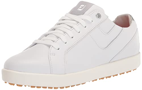 Footjoy Damen Fj Links Golfschuh, Weißer Knochen, 42 EU von FootJoy