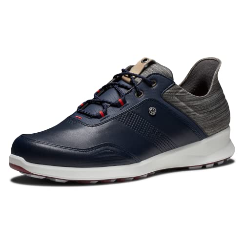 Footjoy Herren Fj Stratos Golfschuh, Marineblau, Grau, Beige, 40.5 EU von FootJoy